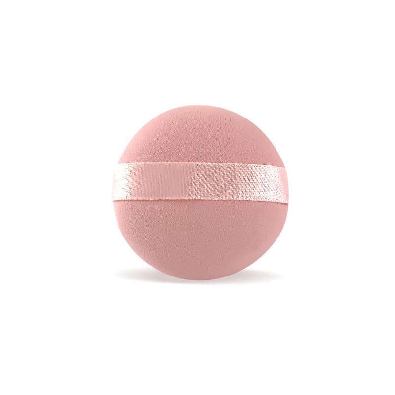 Custom Pink Translucent Loose Powder Puff Fluffy Makeup Sponge Powder Puff