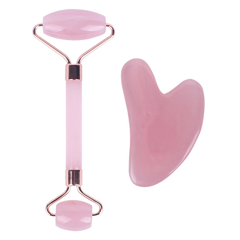 High Quality Gua Sha Jade Roller Kit Facial Jade Roller