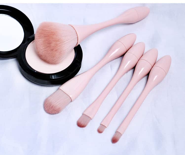 5pcs Pink Makeup Brush Set With Holder.jpg