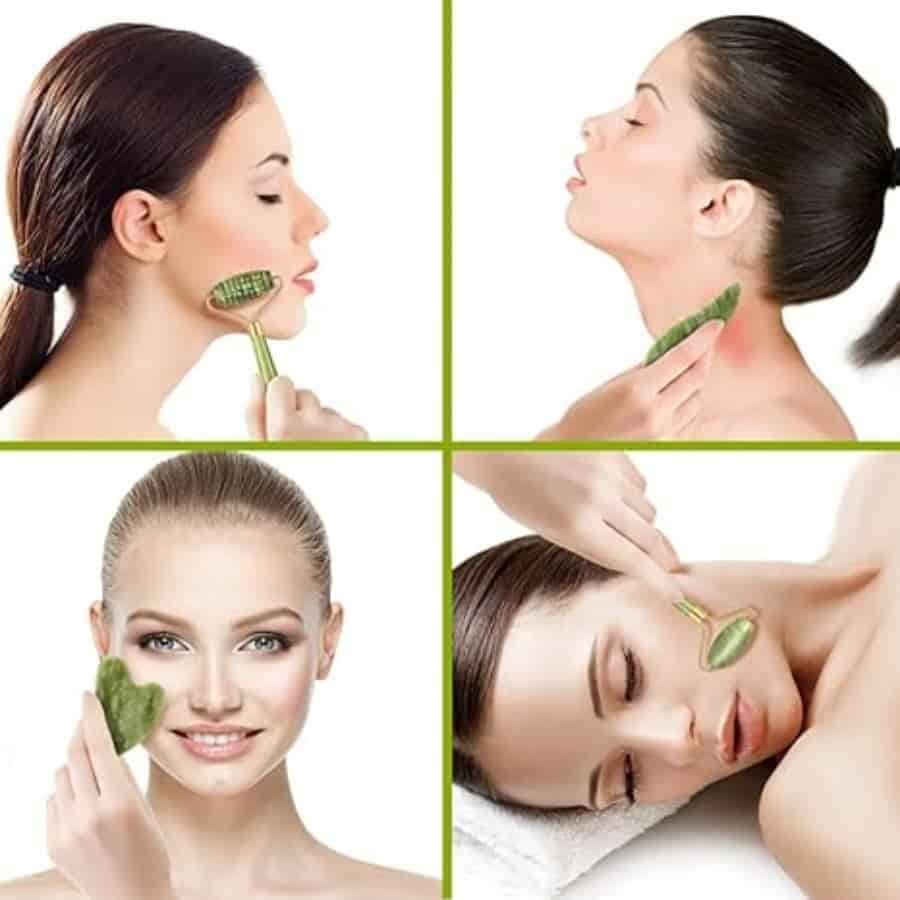 Jade Roller and Guasha Set for Face Massage Crystal Jade.jpg