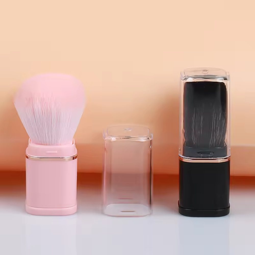 Spot Goods Wholesale pink Synthetic Handle Makeup Brush Mini Travel Loose Powder Makeup Brush for Girl_3.jpg